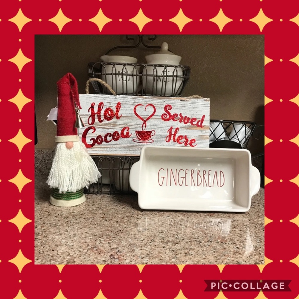 Rae Dunn Gingerbread Baking dish